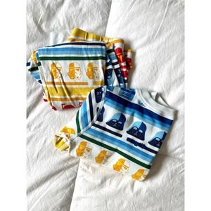 Hanna Andersson Kids Star Wars Long John Pajama Set - Unisex Size US 12